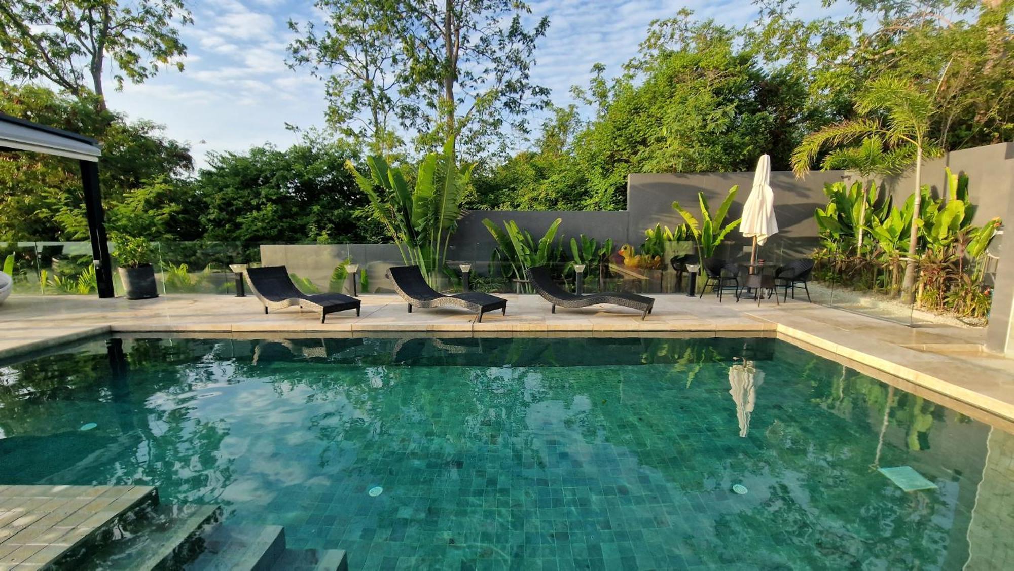 Villa Obsidian, With Staff, Sea View And Walk To Choeng Mon Beach Exterior photo